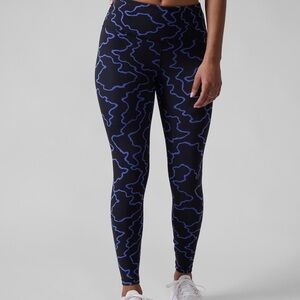 Athleta Elation Train Textured 7/8 Tight NWOT